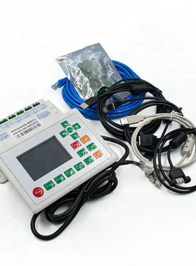 睿达6445G激光雕刻机控制系统RDC6442S-B自动巡边CO2脱机操作板卡
