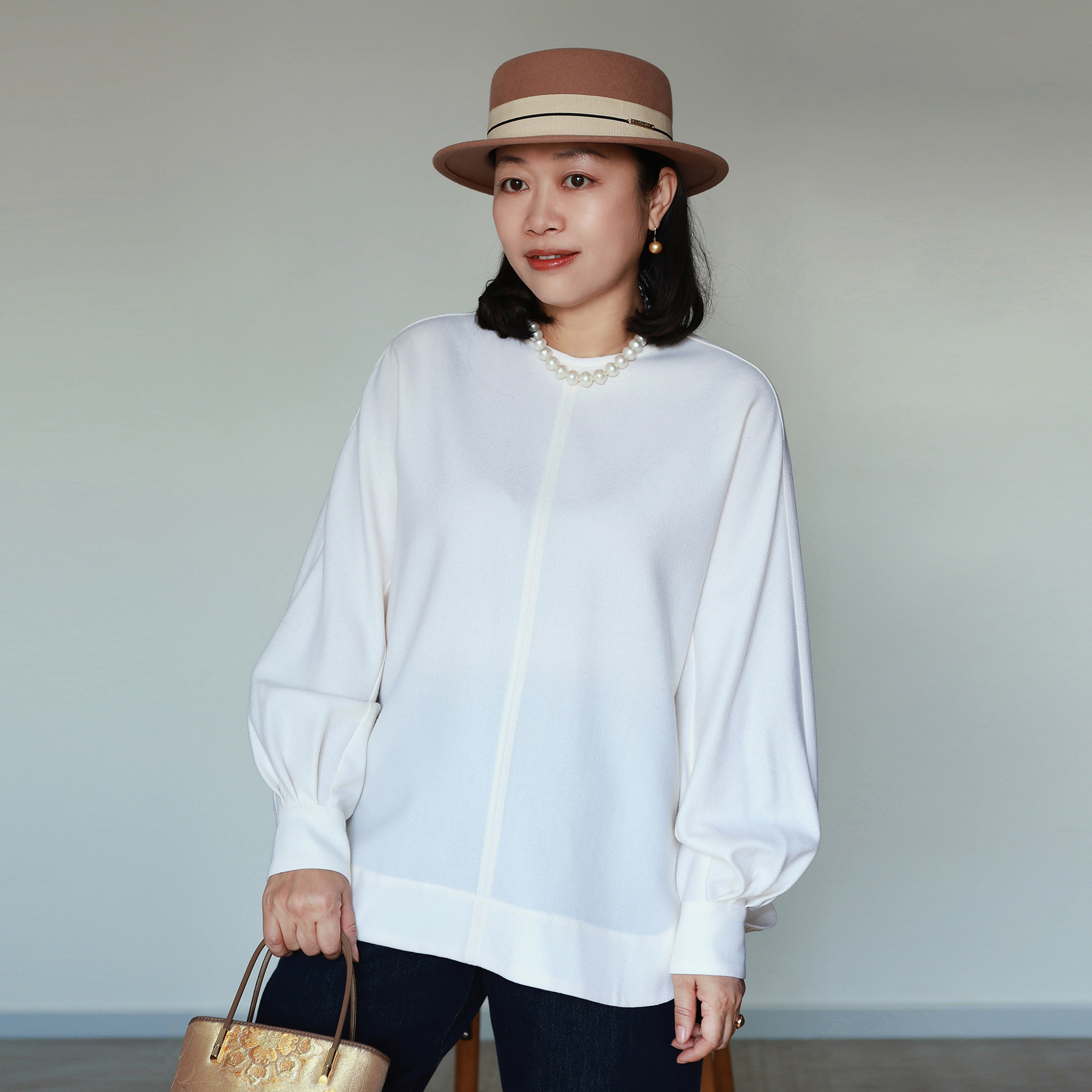 新年季 26早春新款 100%羊毛上衣  简约大气单穿叠穿打底衫,女装/女士精品,衬衫,淘宝优惠券,粉丝福利购,淘宝优惠卷