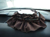 美女花边车载纸巾盒套 高精密抽纸盒套 女神款 汽车抽纸套