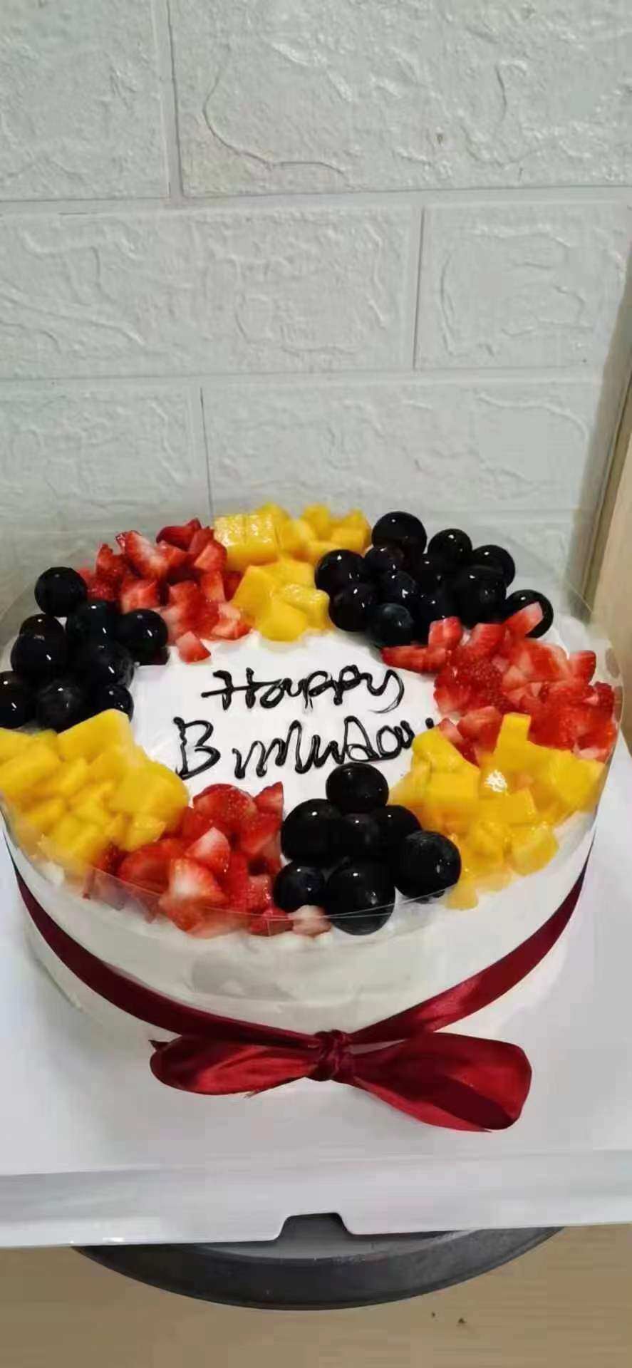 海南三亚鲜花蛋糕店新鲜水果蛋糕实体蛋糕店生日蛋糕