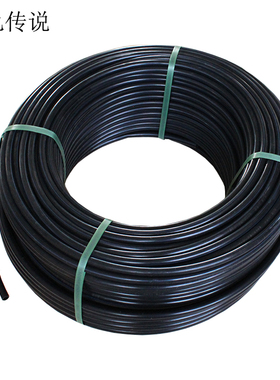 模型水管W16-K13-B1.5黑色输水管通水管塑料硬管diy手工材料 1米