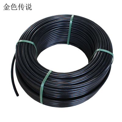 diy水管黑色塑料手工材料1米模型
