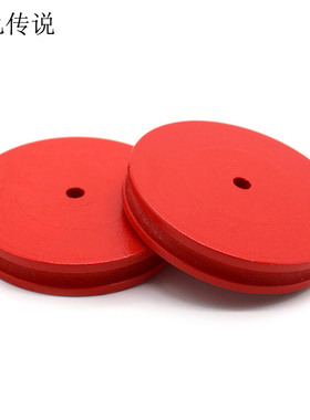 8X45mm木质皮带轮4mm孔实木传动轮diy科技小制作车轮科教玩具配件