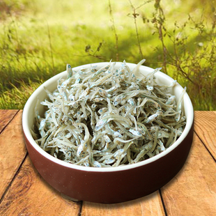 出口韩国小银鱼干货海燕鱼丁香鱼干2 3cm小号鳀鱼带鳞无骨刺