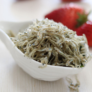 3cm 出口韩国海燕鱼小银鱼干货丁香鱼海捕小鳀鱼无鳞无骨刺1 包邮