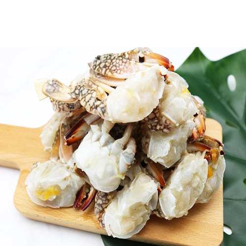 出口韩国冷冻切蟹梭子蟹块海螃蟹花蟹韩式辣拌蟹香辣蟹食材