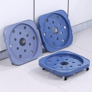 底座可移动托架支架液化气钢瓶厨房置物架万向轮带刹车