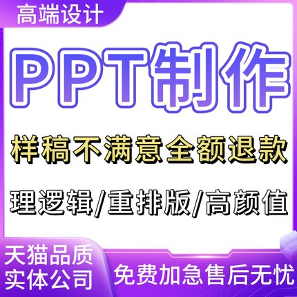 ppt制作代做定制美化修改帮做汇报说课件设计排版代作总结述职