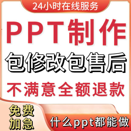 ppt制作代做定制美化修改企业宣传帮做汇报说课课件设计总结述职