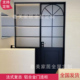 长沙法式 门连柜复古隔断门铝合金门玻璃卫生间门厕所门浴室折叠门