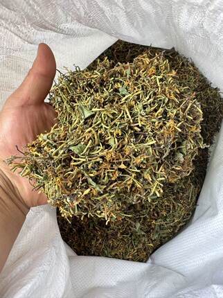 深山金银花无硫金清香养生凉茶泡水煮云南文山大山采摘自然晒干货