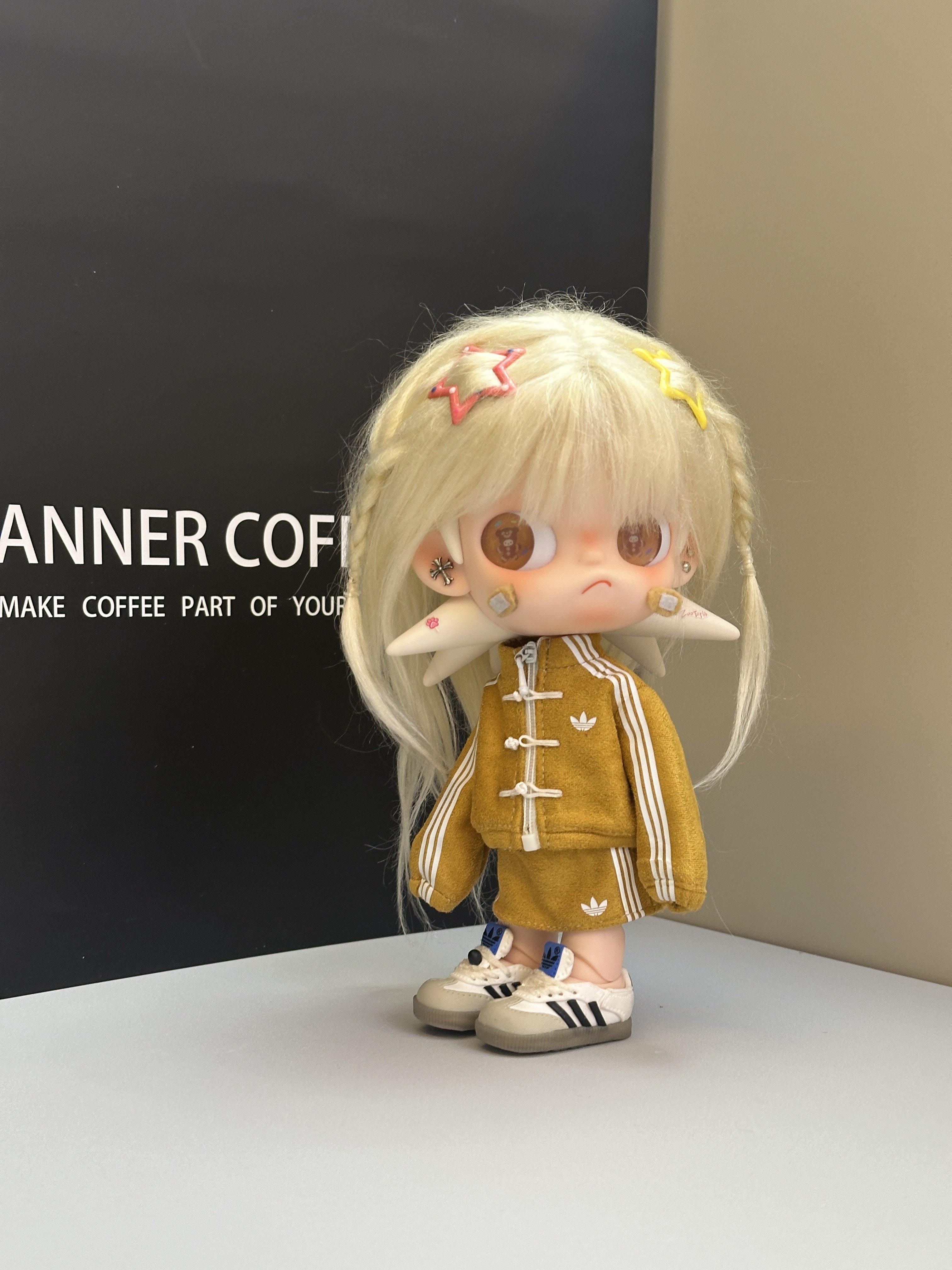 西瓜很甜Bjd自制娃衣黄色外套zsiga噶子姐,模玩/动漫/周边/娃圈三坑/桌游,潮玩娃衣,淘宝优惠券,粉丝福利购,淘宝优惠卷