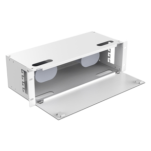 ODF光纤储存单元箱机柜机架式加厚盘纤架1U/3U子框光缆配线柜光储纤跳线盘绕线箱容纤器19英寸理线架工程专用