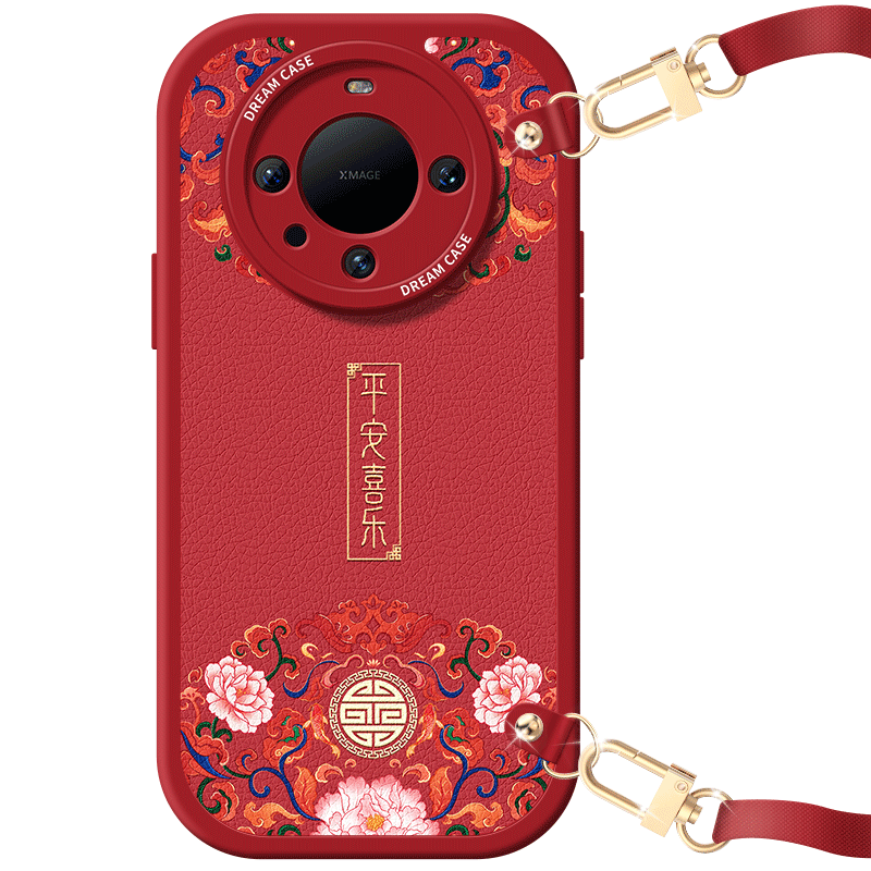 适用华为mate80手机壳斜跨