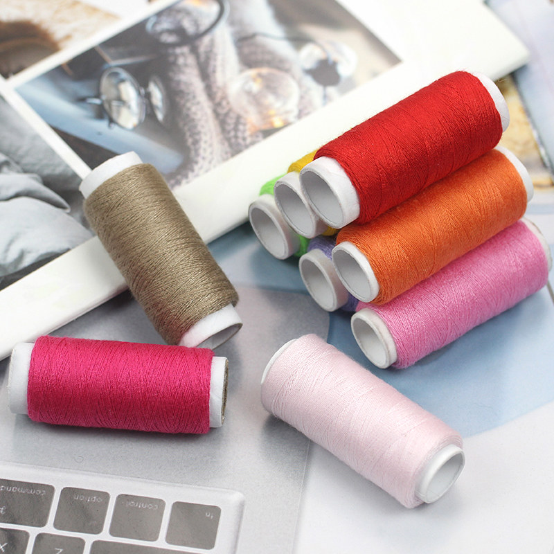 家用缝衣服线402缝纫机线黑色小卷涤纶细线便携式手工居家缝补线,居家布艺,线,淘宝优惠券,粉丝福利购,淘宝优惠卷