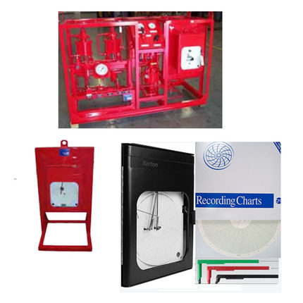 美国BUXTON巴克斯顿压力记录仪SSR-15-20-30用圆图记录纸