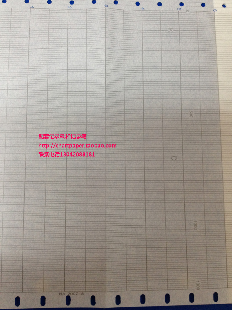 千野记录纸200Z18 CHINO温度打印纸0-1300 记录纸200Z18
