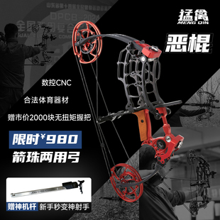 箭钢珠野户弹外AGS神机杆s3专用猛禽两用弓pro 恶棍复合弓2026新款