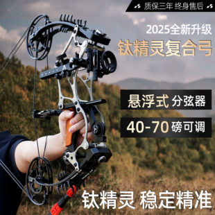 AGS射手精灵复合弓两用钢珠弓箭射击运动专业射箭25年新款 滑轮弓