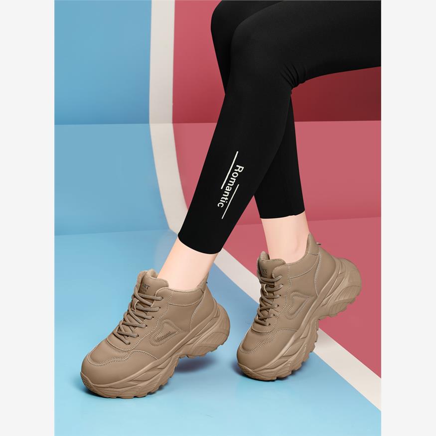 真皮老爹鞋女2025秋冬新