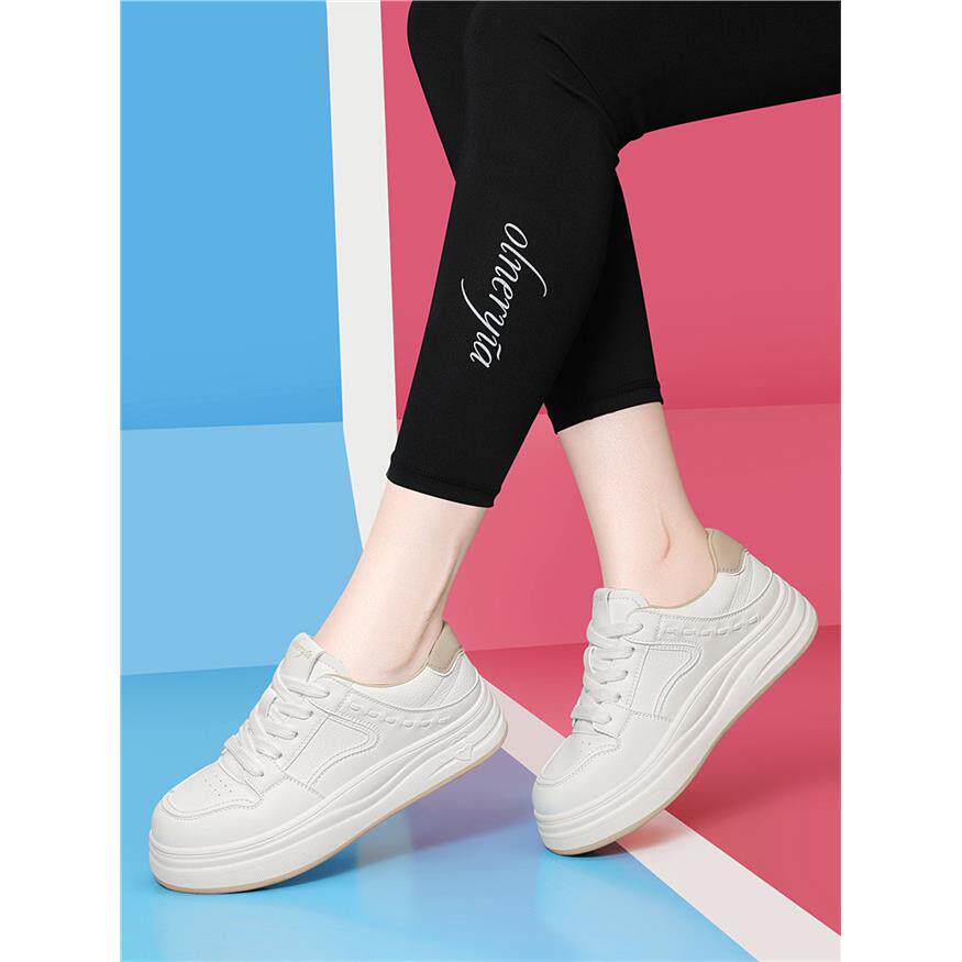 品牌鞋子女2026新款爆款春秋厚底软底旅游运动休闲小白鞋板鞋百搭