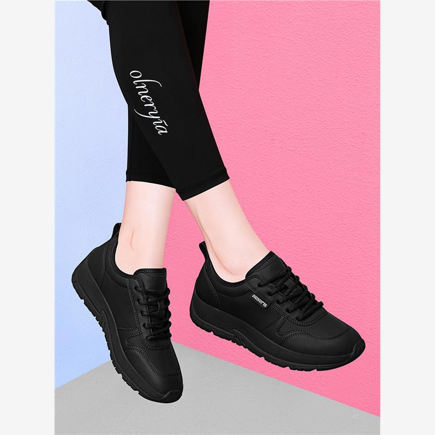 品牌黑色鞋子女2025新款