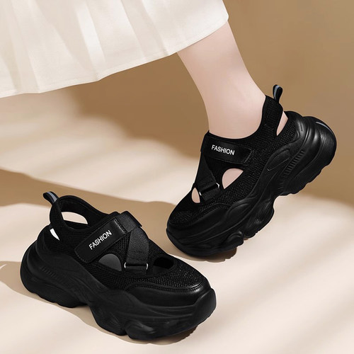 魔术贴凉鞋女款2025新款