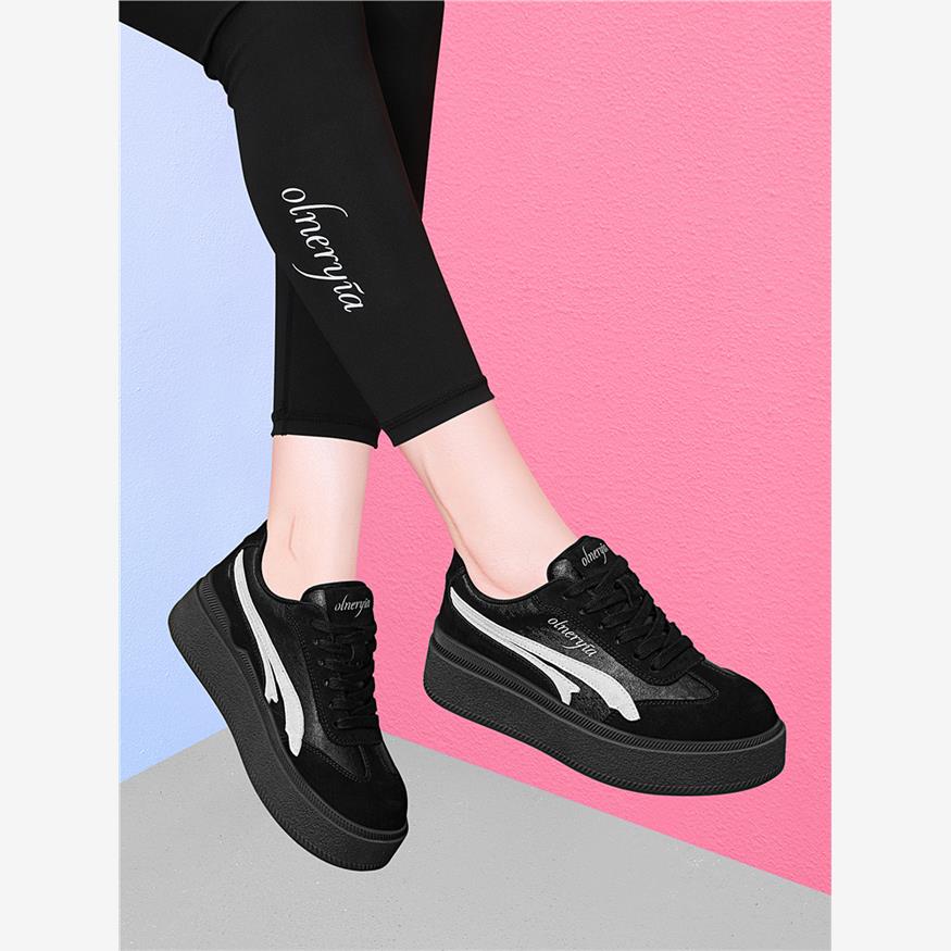 品牌黑色老爹鞋2025新款