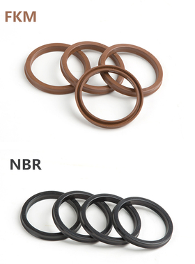 GP100 90 6.4 110 125 140 160*145 9.5气缸密封圈氟橡胶耐磨高温