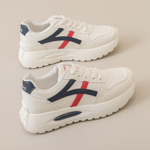 2025秋冬季新款百搭超火小白女鞋爆款网红休闲运动老爹鞋子ins潮