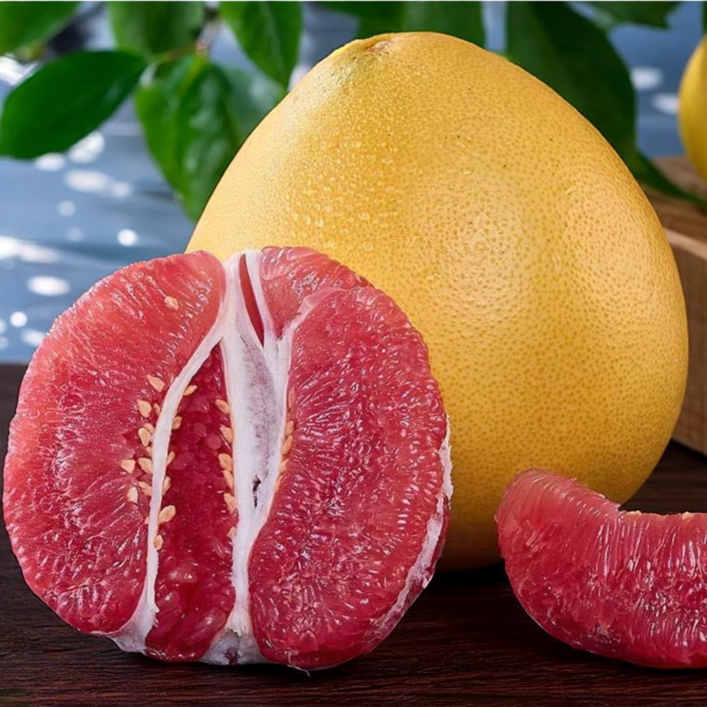 2025新款50斤三红蜜柚包邮超甜平和红柚子冰糖心整包新鲜琯溪蜜柚