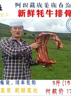 散养肋排新鲜肉多牦牛