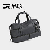 DR&WQ大容量防水运动健身包男士 手提包短途出行背包女单肩斜挎包