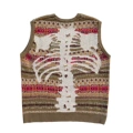 Pink Bone Vest