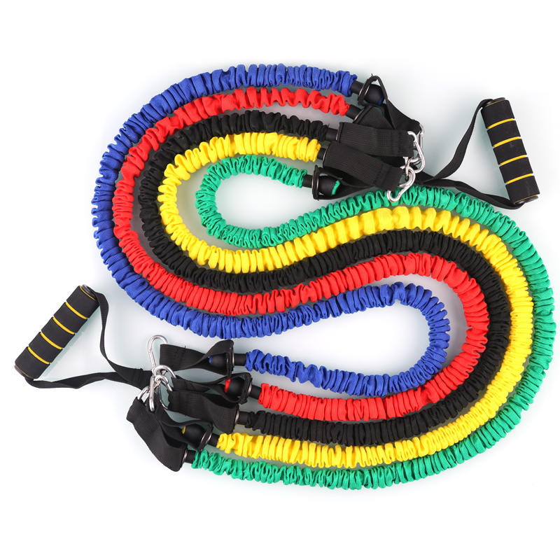 三头肌拉力绳健身男女弹力绳家用训练减肥拉力器瑜伽带多功能加粗