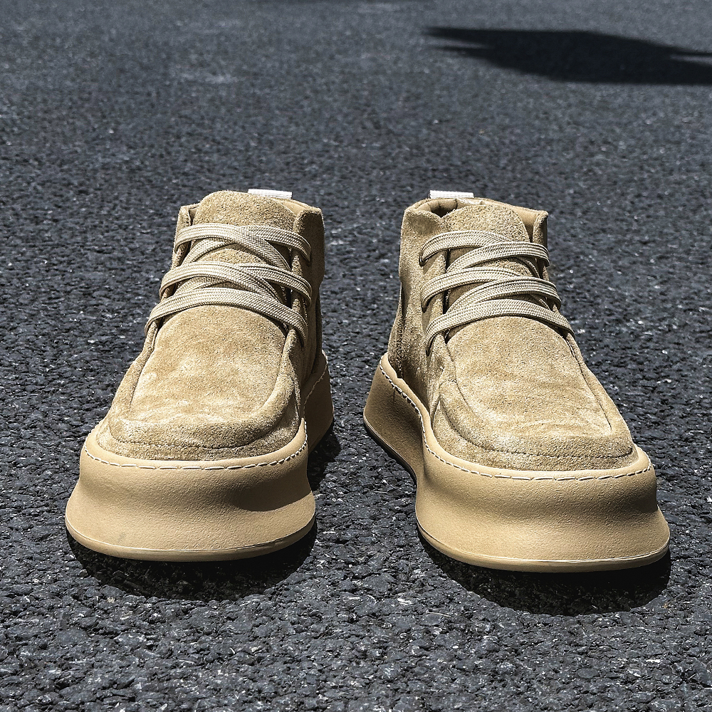 马丁靴男鞋夏季透气2024新款