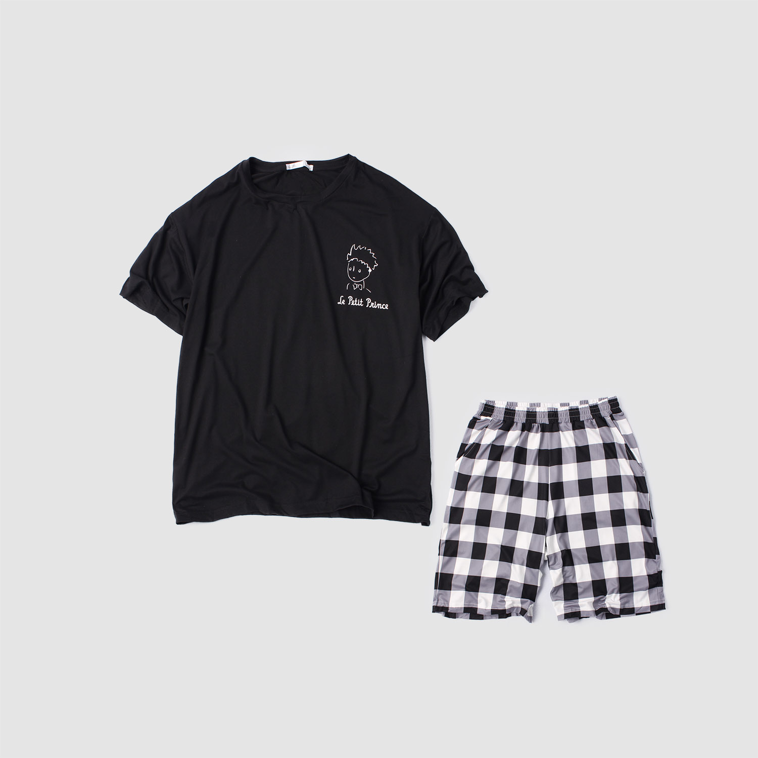 170-185原单男士夏季家居服套装