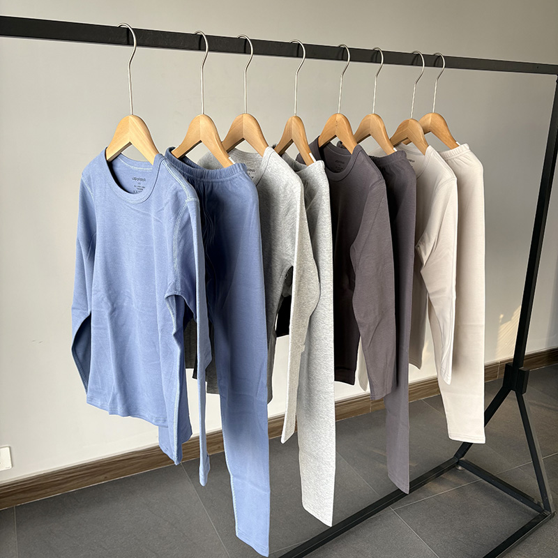 一等童品150-190中大童男童装秋装纯棉长袖家居服套装秋衣打底衫