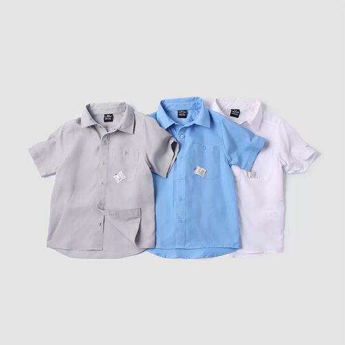 一等童品130-160防晒衣UPF50+衬衫中大童短袖衬衣 男童装小童休闲