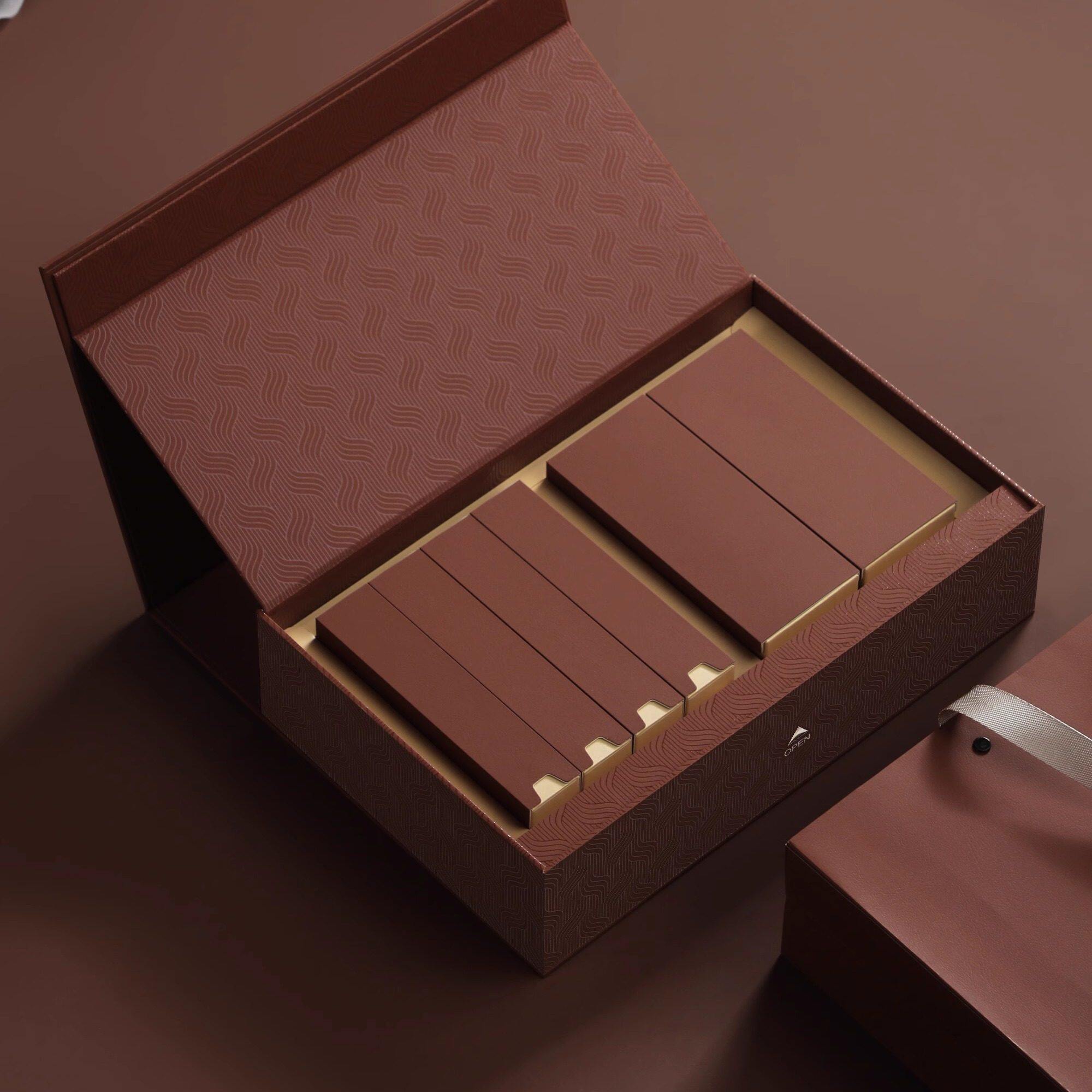 茶叶包装盒喜悦6小盒装便携泡袋装空礼盒红茶岩茶通用空礼盒