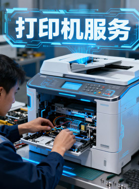 杭州富阳打印机维修维护保养检测上门服务打印机配件租赁耗材零件
