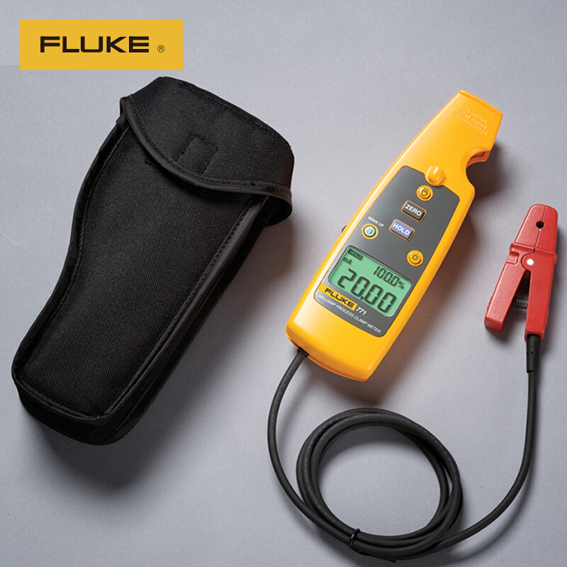 福禄克FLUKE钳形表F771毫安过程钳型电流表回路校准器4-20MA测量