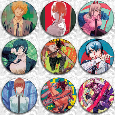 动漫吧唧早川秋马口铁胸章电锯人