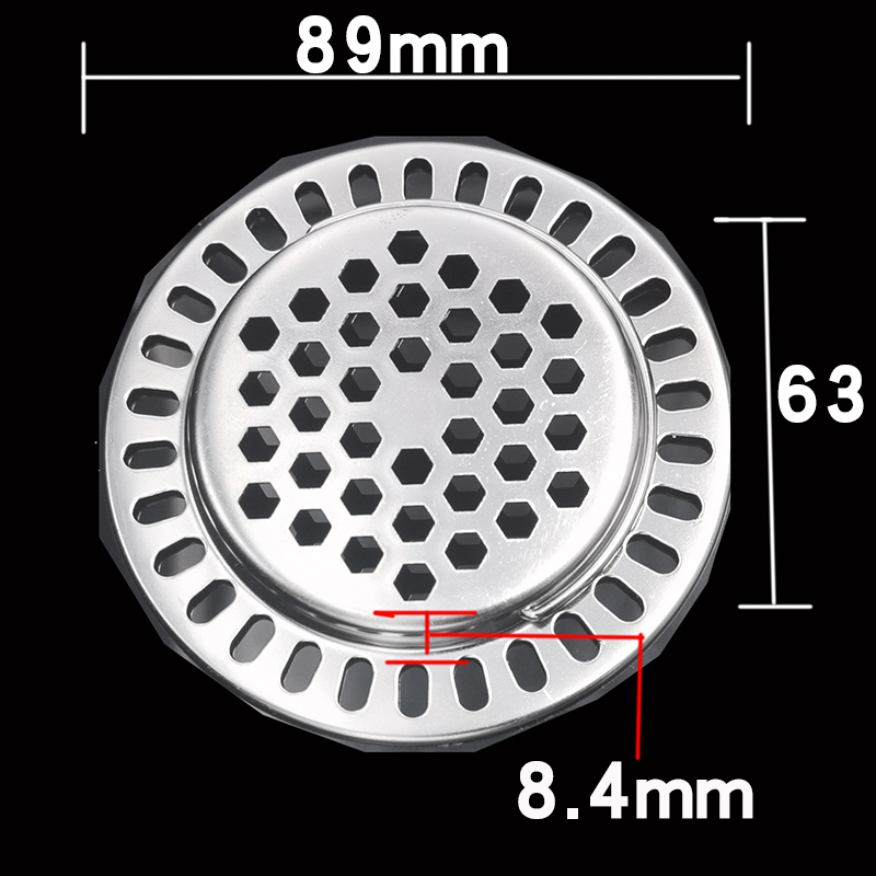 地漏防毛发堵塞304不锈钢过滤网