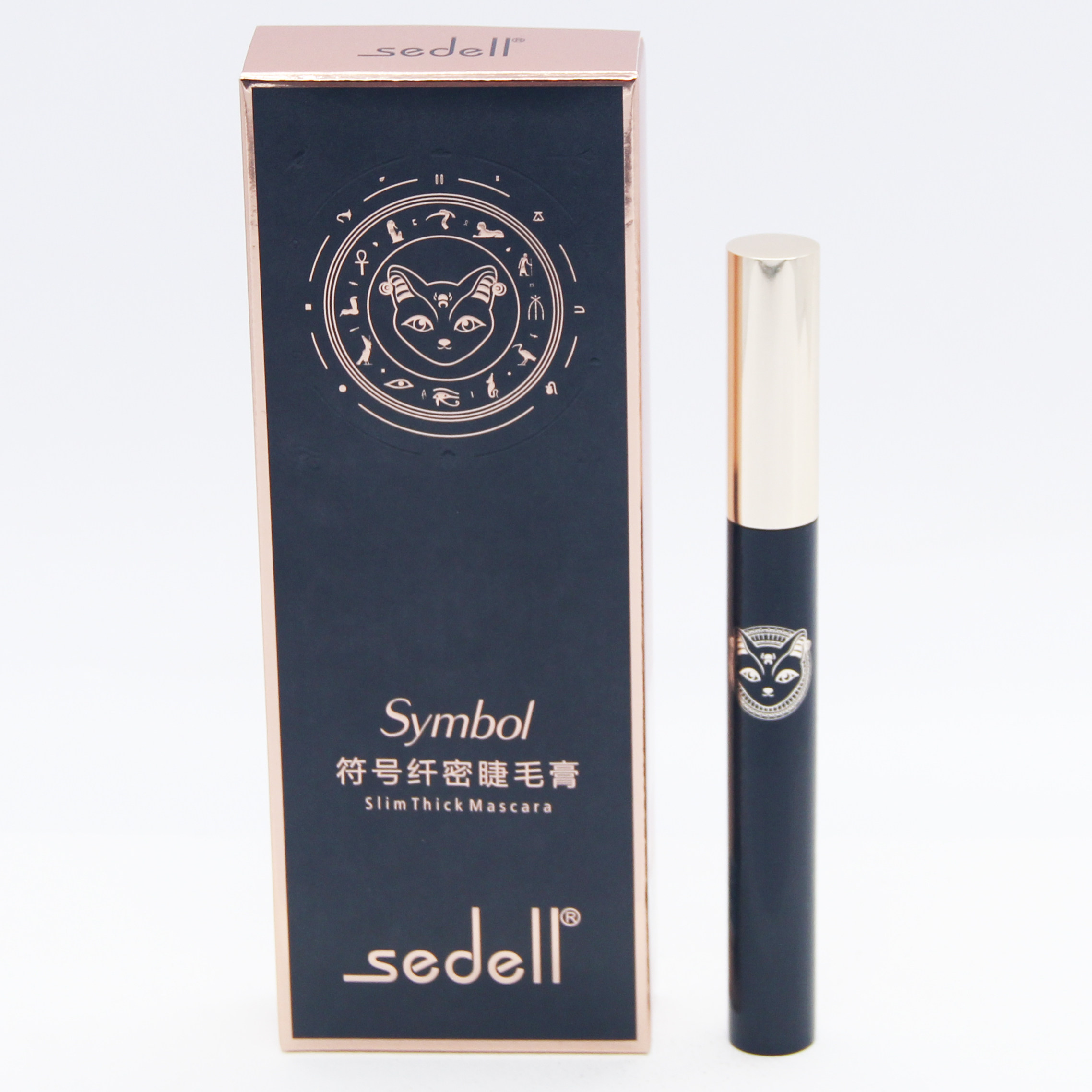 sedell诗黛尔正品符号纤密睫毛膏持久不晕染防水细刷头极细不脱妆