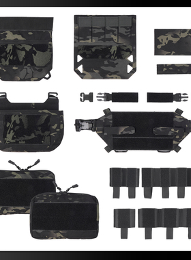 DMGear 1120X 原创 迷彩多功能腰包  配件