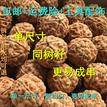 尼泊尔大金刚菩提子原籽通货批4四5五6六瓣散珠同树手串108颗斤