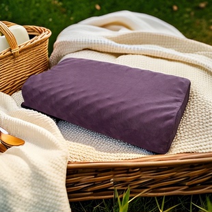 冬季 59x39x8x10x12乳胶枕头套橡胶护颈椎小蓝棒记忆棉B01严选枕套