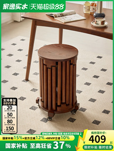 实木圆凳子备用六合一叠叠乐家用可叠放组合凳客厅吃饭凳子餐桌椅