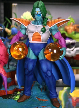 七龙珠 白洞弗利萨的初登场 那美克星 多多利亚邱夷萨博手办模型